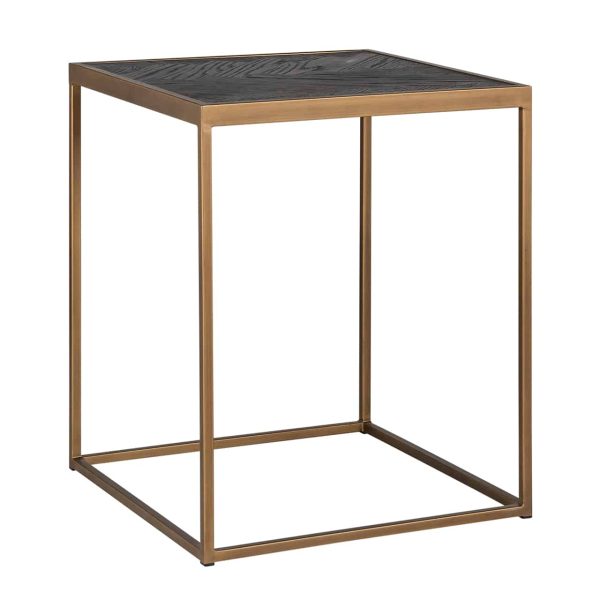 7372 - Side table Blackbone brass (Black rustic)