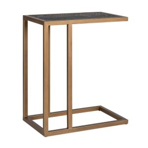 7373 - Sofa table Blackbone brass (Black rustic)