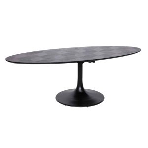 7546 - Dining table Blax oval 230 (Black)