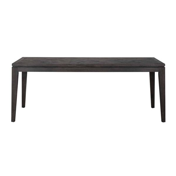 7706 - Dining table Blackbone 230 (Black rustic)