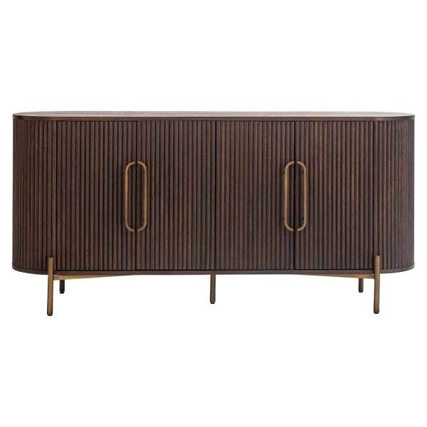 7751 - Sideboard Luxor 4-doors (Brown)