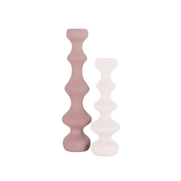 -KA-0187 - Candle holder Bijou big (Pink)