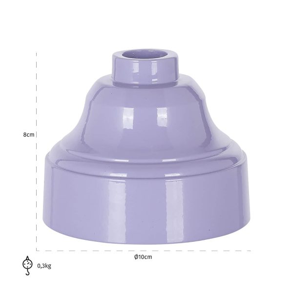 -KA-0218 - Candle holder Dion purple