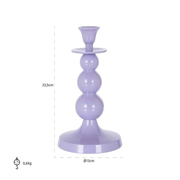 -KA-0235 - Candle holder Ryan Purple