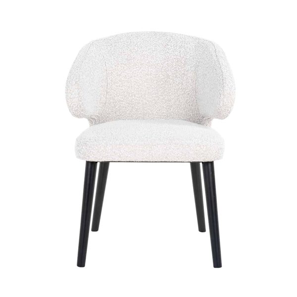 S4497 WHITE BOUCLÉ - Chair Indigo white bouclé (Copenhagen 900 Bouclé White)