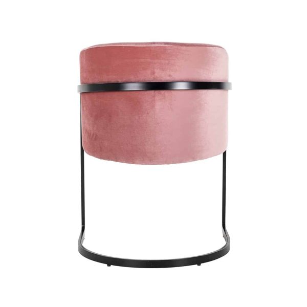 S4542 BLUSH VELVET - Chair Chiara blush velvet (Genova 706  Blush)