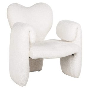 S4618 WHITE SHEEP - Chair Didi (Sheep 02 white)