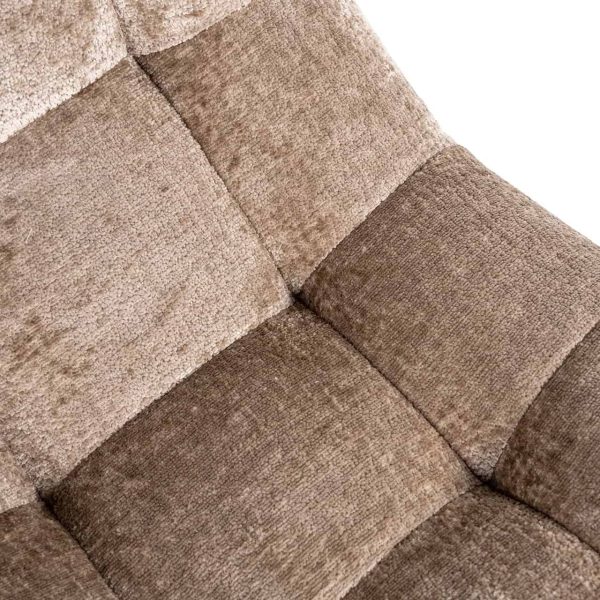 S4702 TAUPE CHENILLE - Swivel chair Sydney taupe chenille (Bergen 104 taupe chenille)