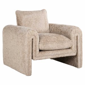 S5144 LOVELY BEIGE - Easy chair Sandro lovely beige (Be Lovely 170 Beige)