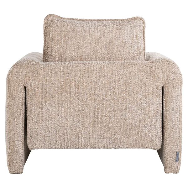 S5144 LOVELY BEIGE - Easy chair Sandro lovely beige (Be Lovely 170 Beige)